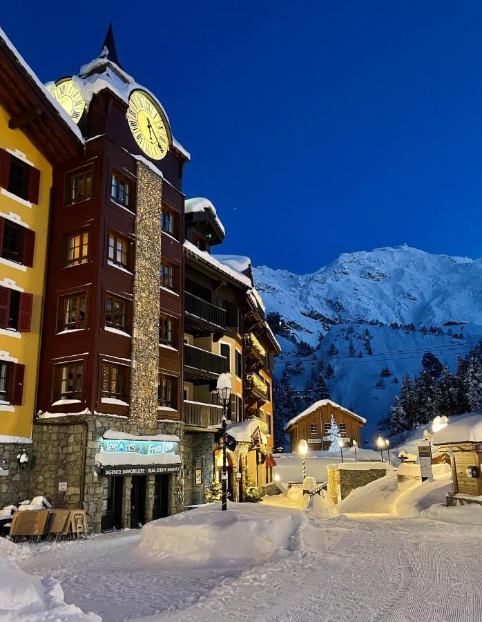 Spacious Ski-In Ski-Out Apartment 4-6 Pax, 161 Sources De Marie Arc 1950 Les Arcs  ภายนอก รูปภาพ